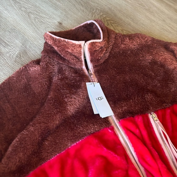 UGG Marlene Sherpa Fuzzy Fur Jacket NWT - Picture 10 of 14